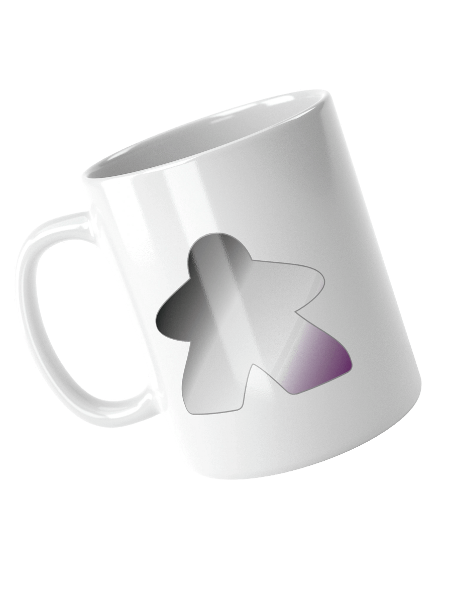 Asexual Pride Gradient Meeple Mug product image (3)