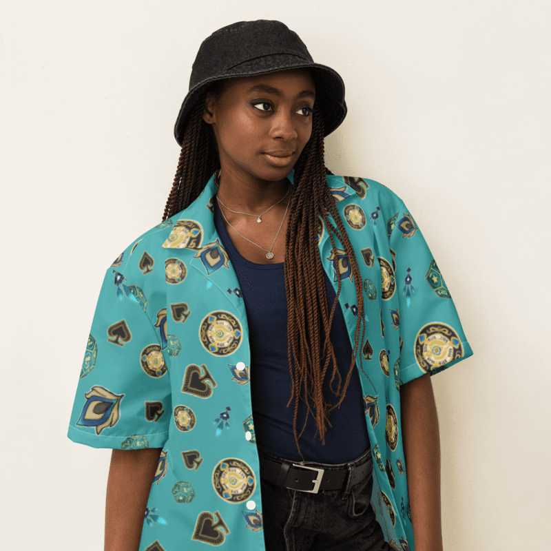 Aventurine Pattern Button Down Shirt product image (3)