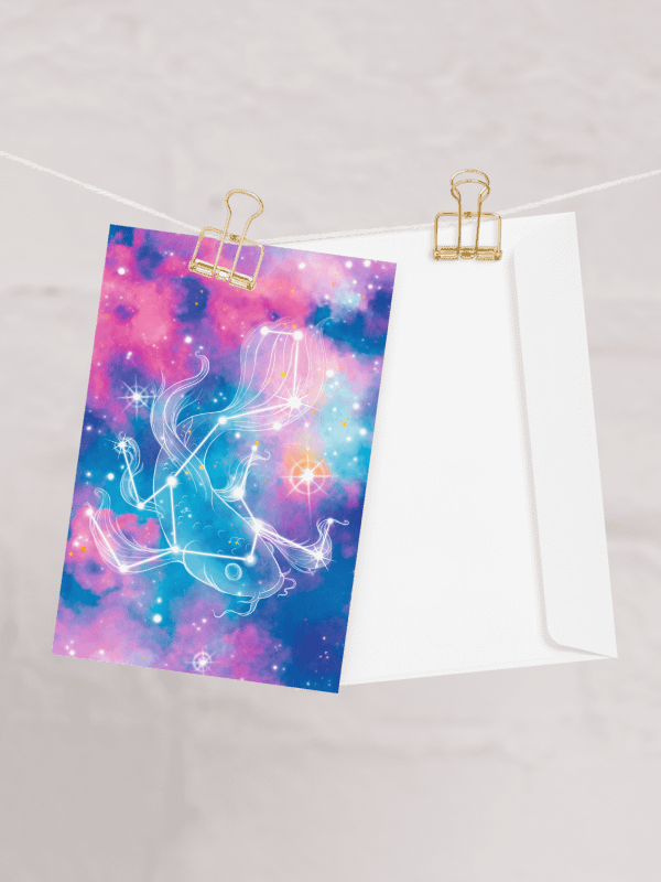 Cotton Candy Galaxy Koi - Card product image (2)