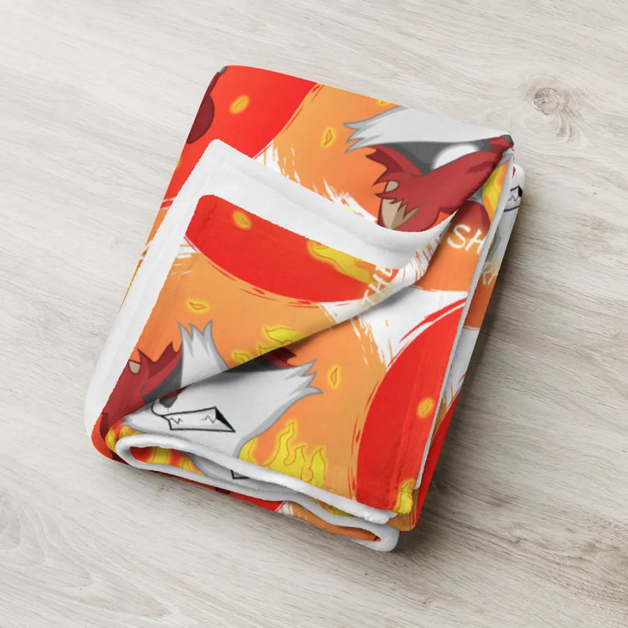 Red Trash Panda Rage Emote Blanket product image (18)