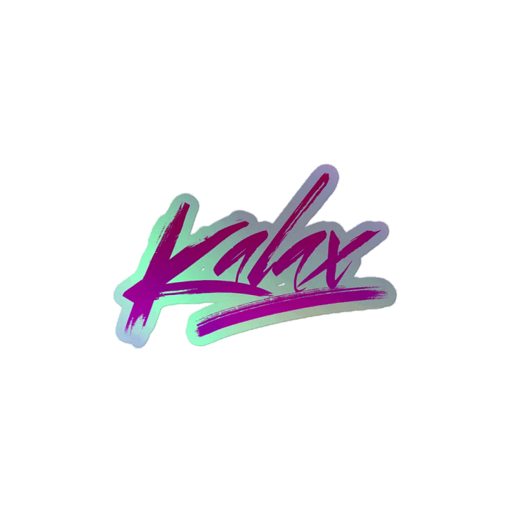 Kalax hologram sticker product image (2)