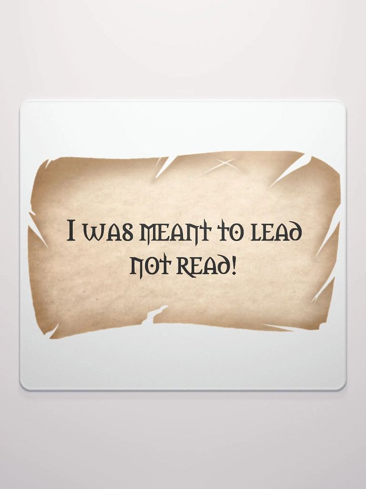 Raid Leader Mousepad product image (3)