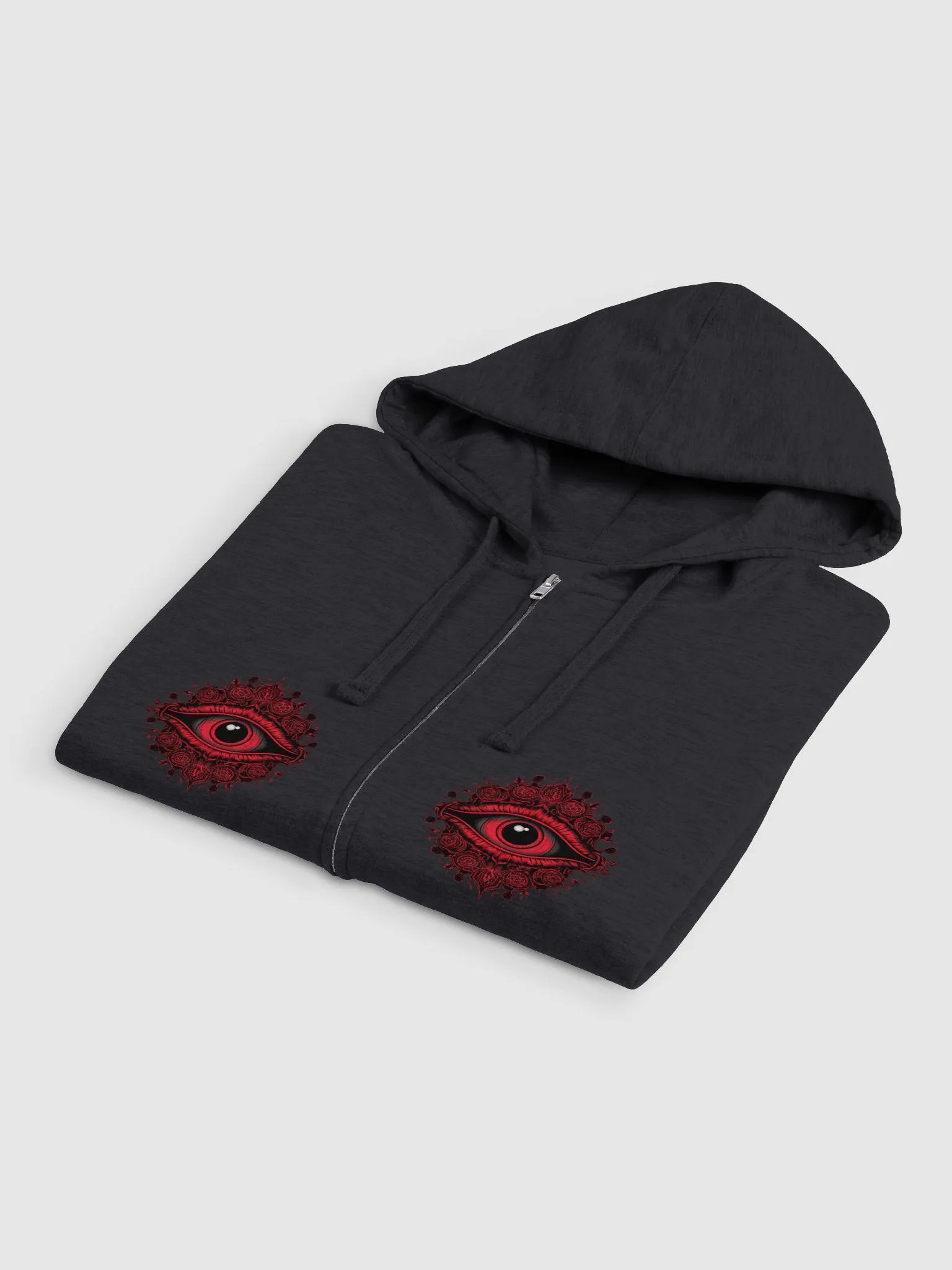 EyeSeeThru Fleece Zip Up Hoodie product image (4)