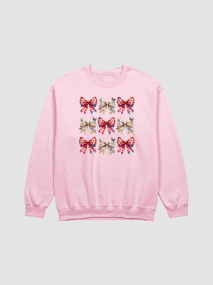 Spring Bows Heart Festive Crewneck Sweatshirt product image (7)
