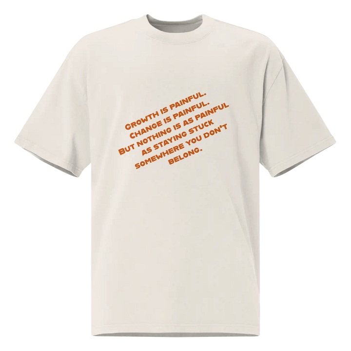Premium Oversized Faded T-Shirt product image (3)