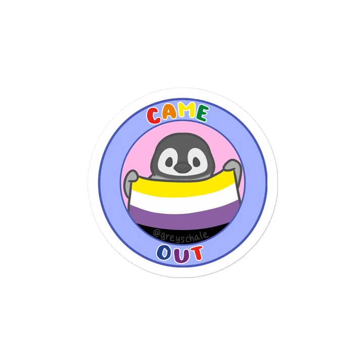 Came Out DTT Magnet product image (2)