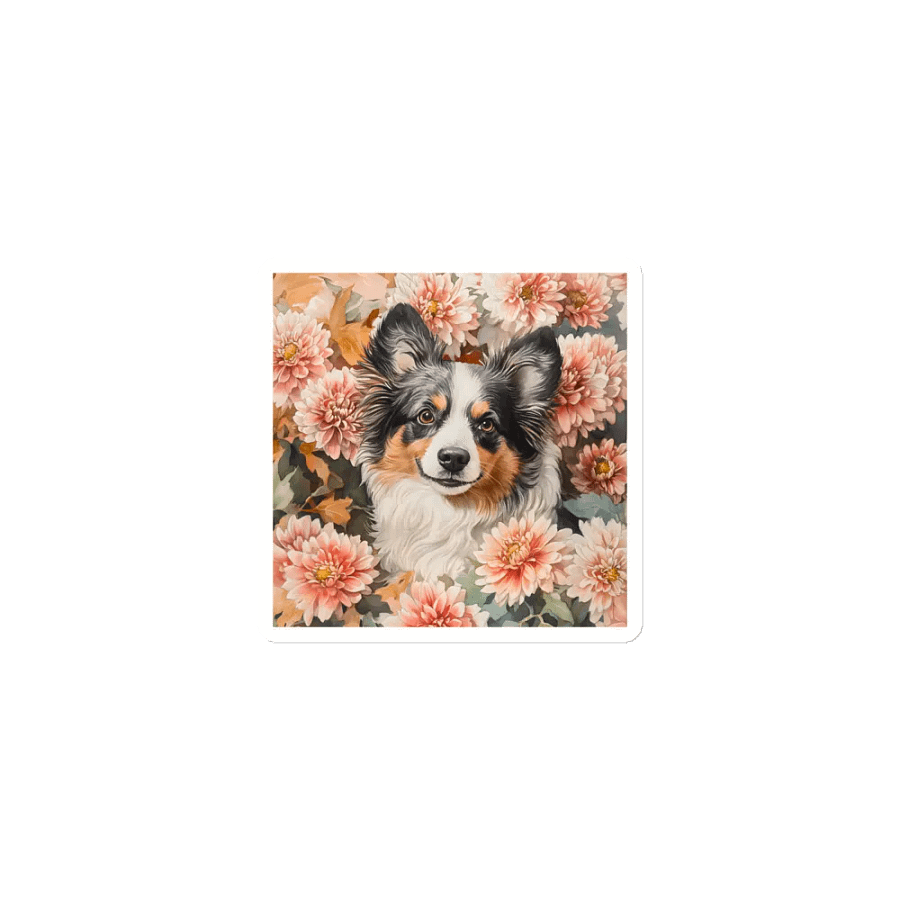 Chrysanthemum Die-Cut Magnets product image (1)