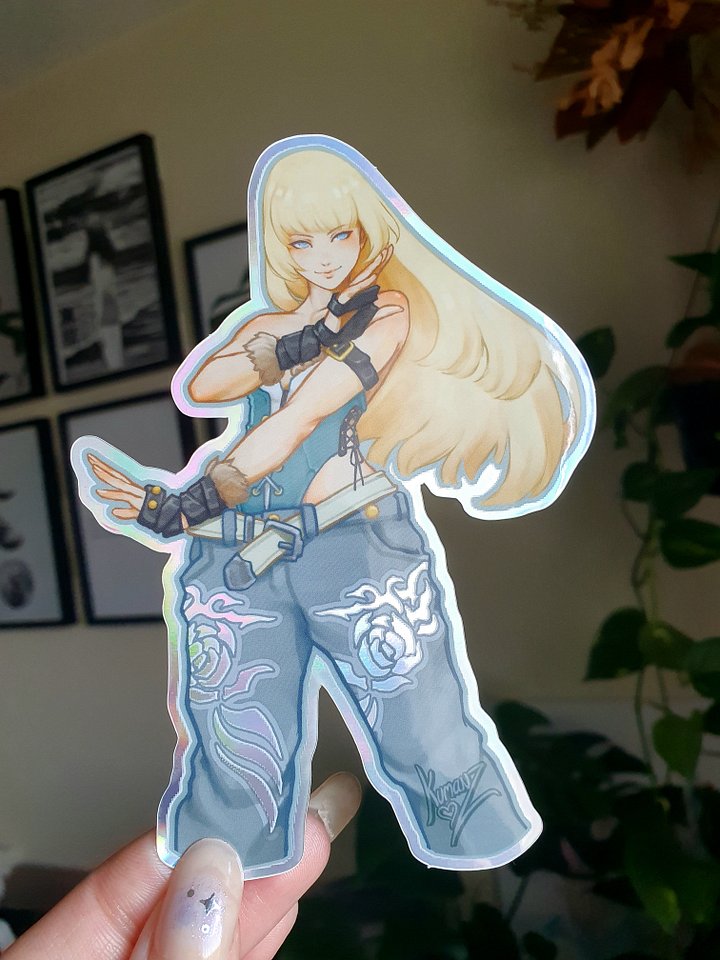 Rochefort Princess Holographic XL Sticker product image (2)