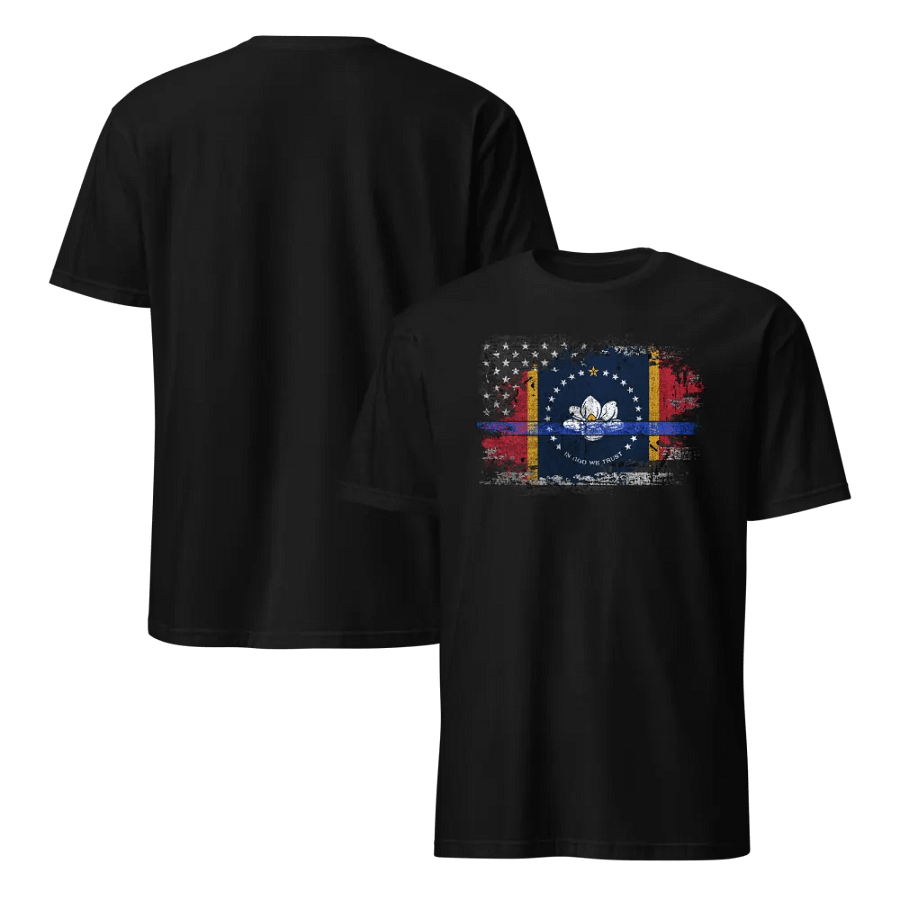 Mississippi Thin Blue Line Flag product image (6)