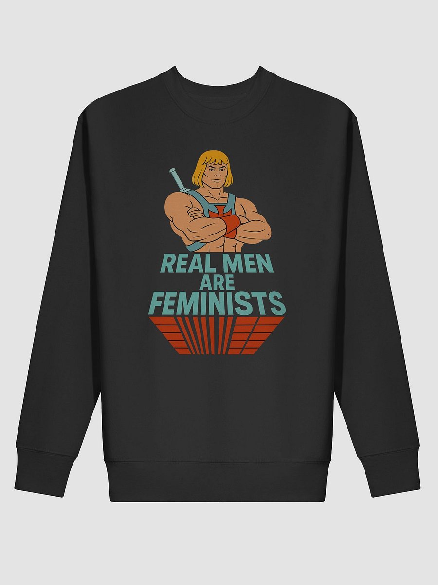 Real Men Are Feminists Sweatshirt – Warm, Bold, and Proud product image (2)