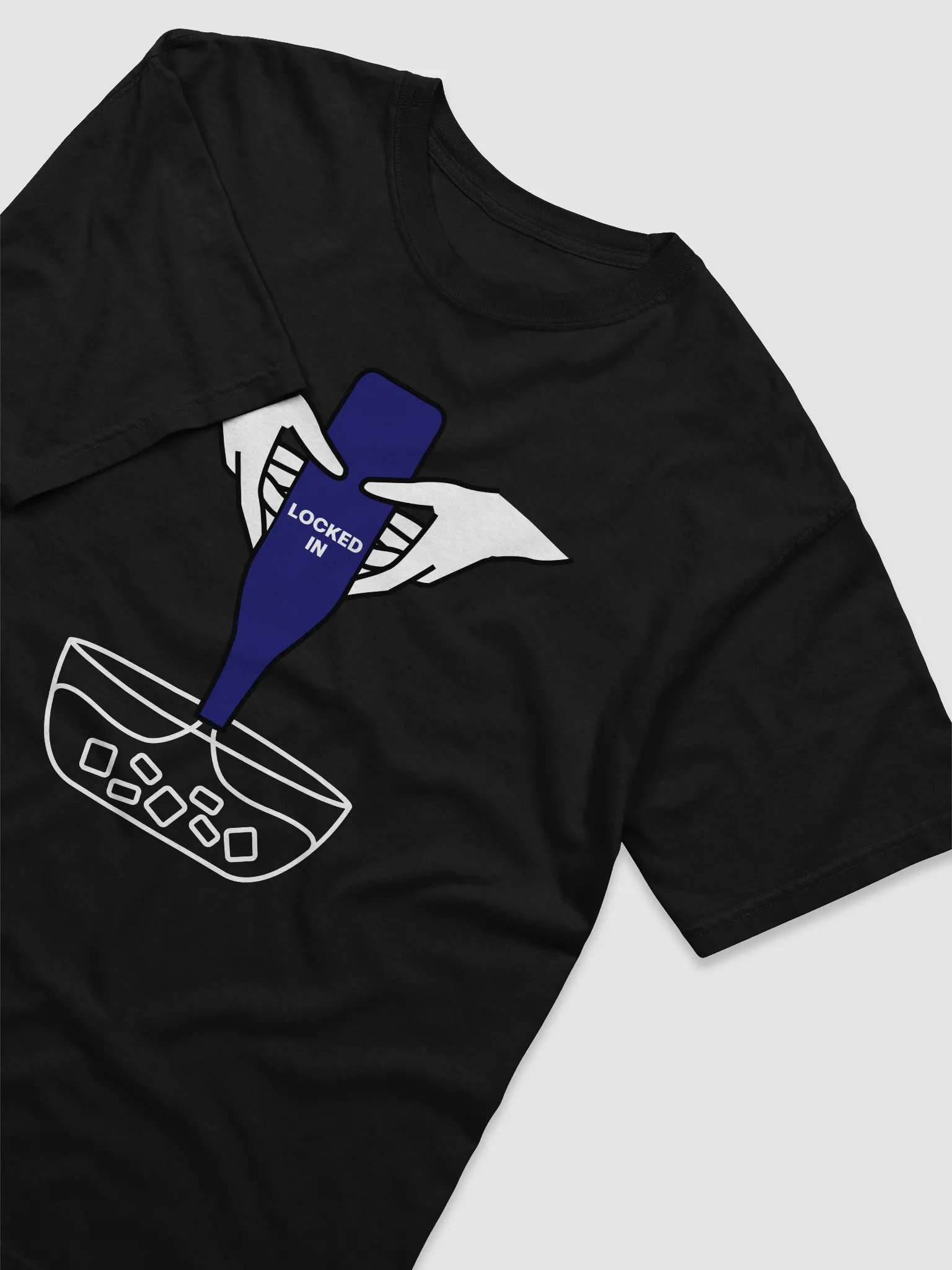 Bottle pouring - Tshirt - Morning Routine - ashton hall product image (6)