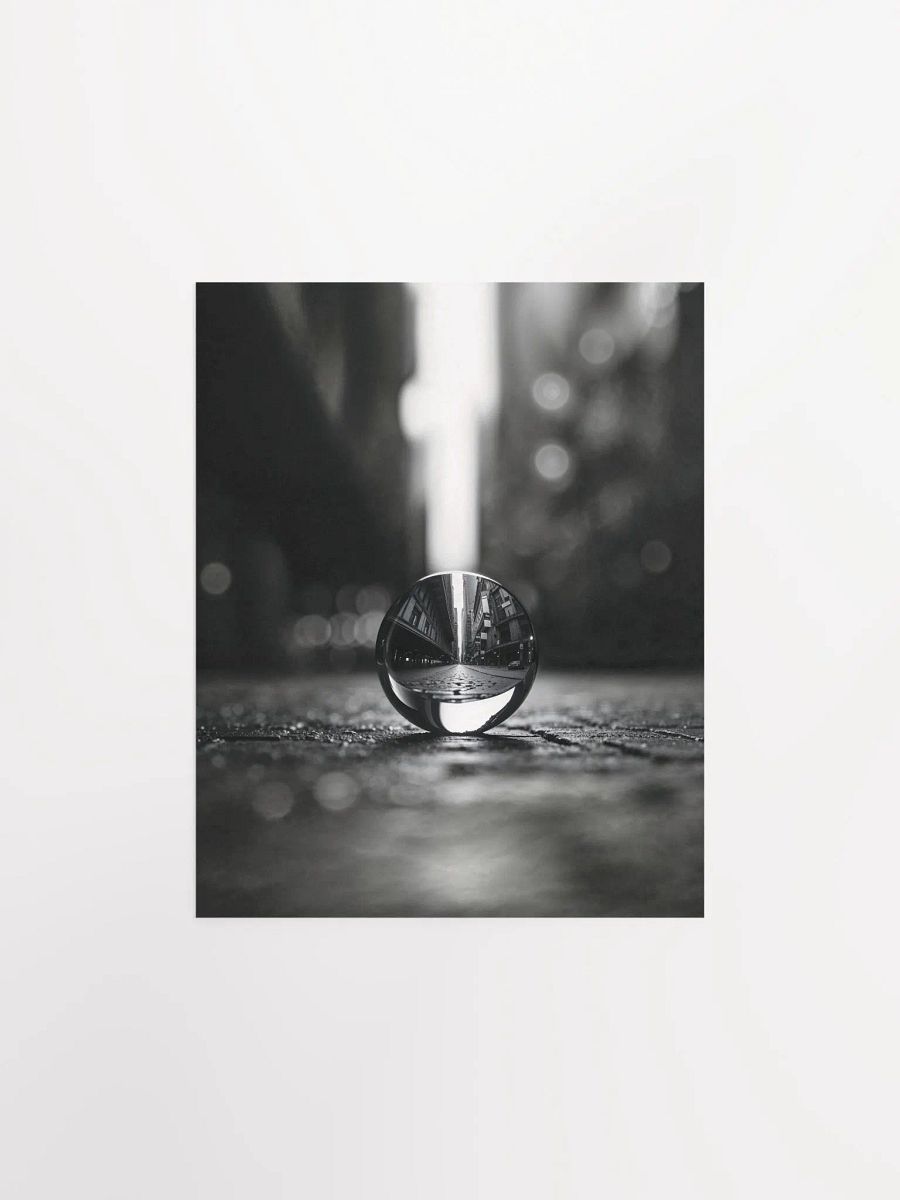 Cityscape Refraction Poster product image (6)