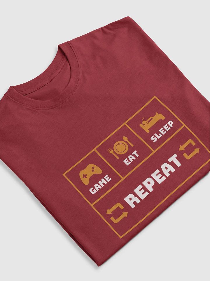 Game Eat Sleep Repeat Tee product image (11)