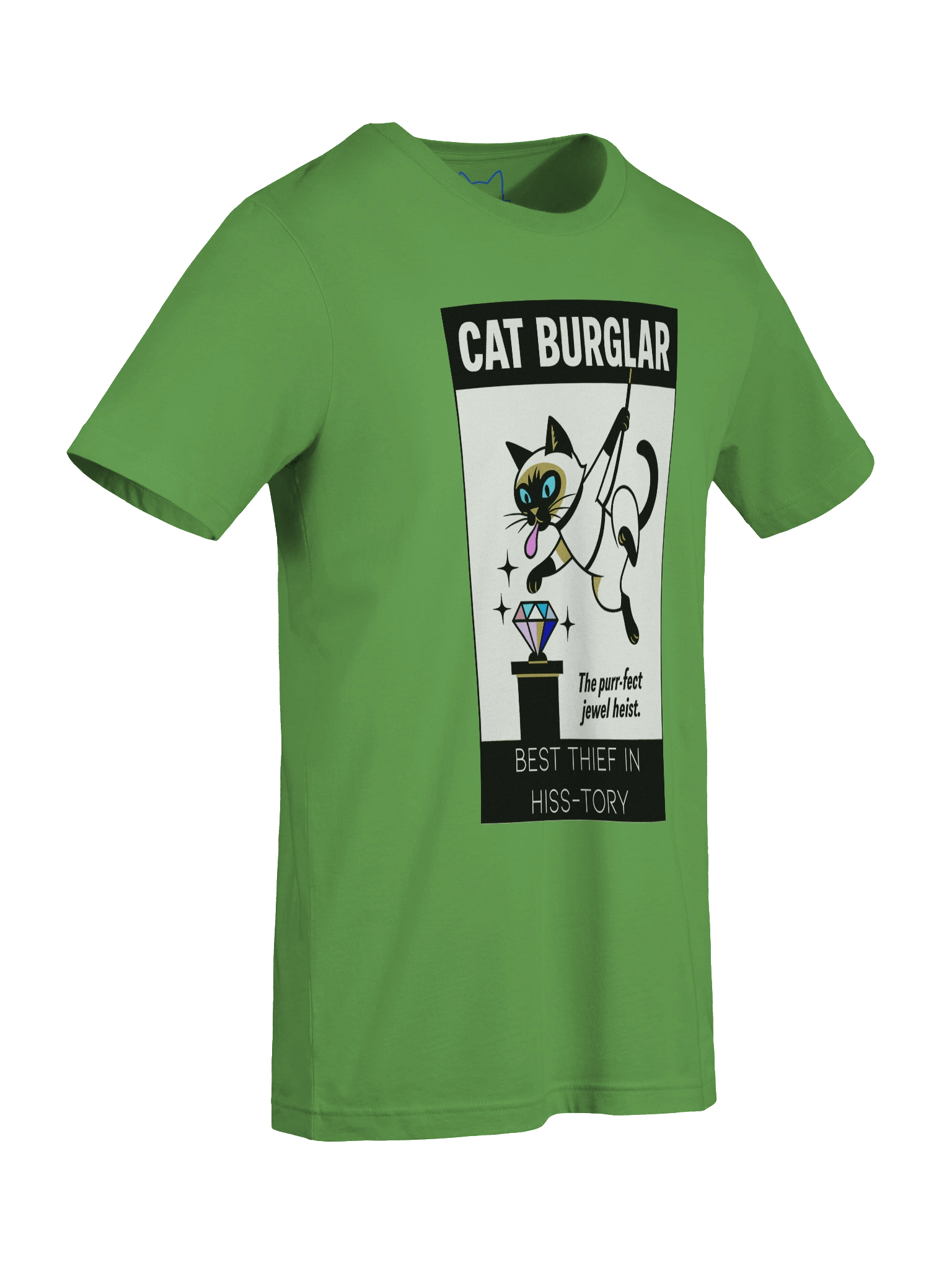 Cat Burglar Diamond Jewel Heist Siamese Cat Unisex T-Shirt product image (33)