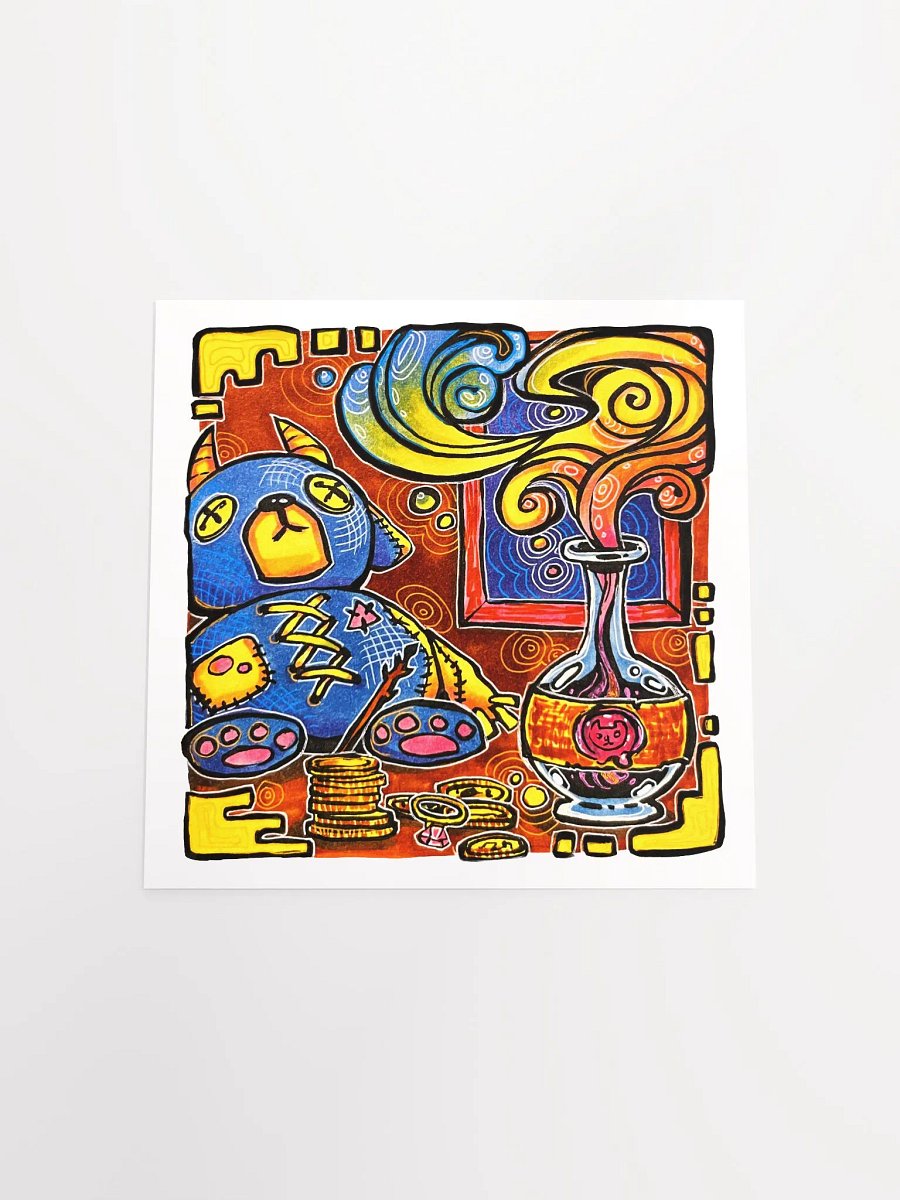 Potion of Teddybearification Art Print product image (4)