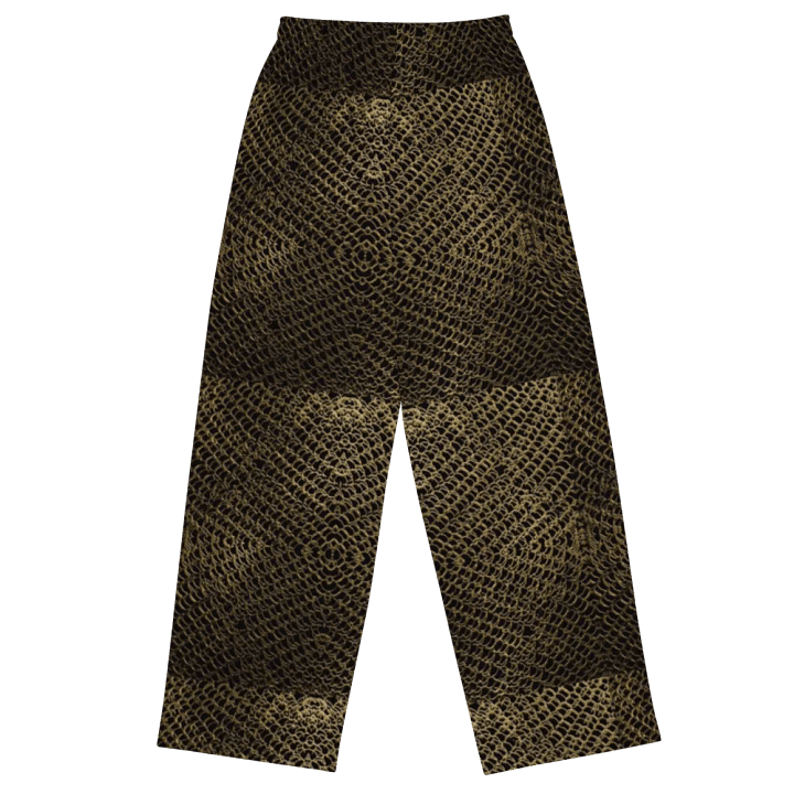 Gold Chainmaille Wideleg Pants product image (1)