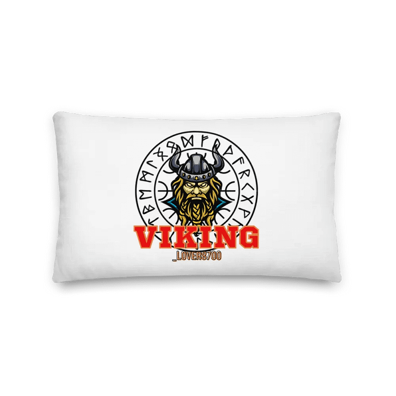 Nordic Warrior All-Over Print Pillow