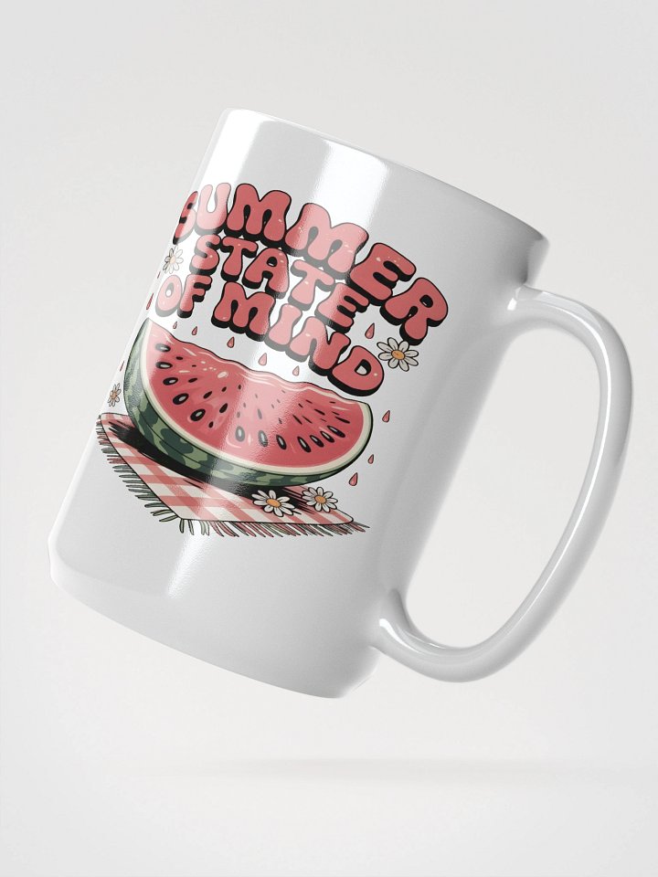 A t-shirt depicts a vibrant watermelon slice dripping with condensation product image (2)