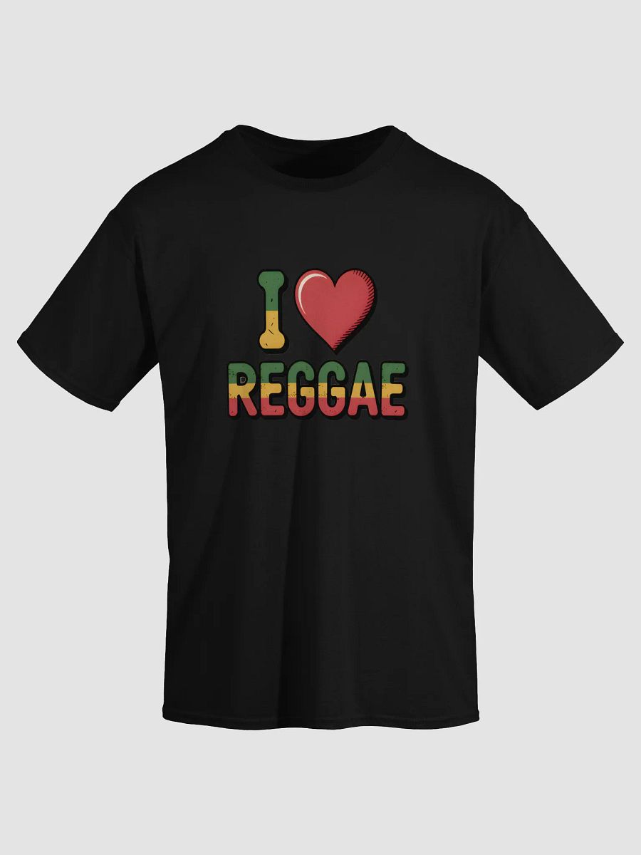 I Love Reggae Unisex Tee product image (3)