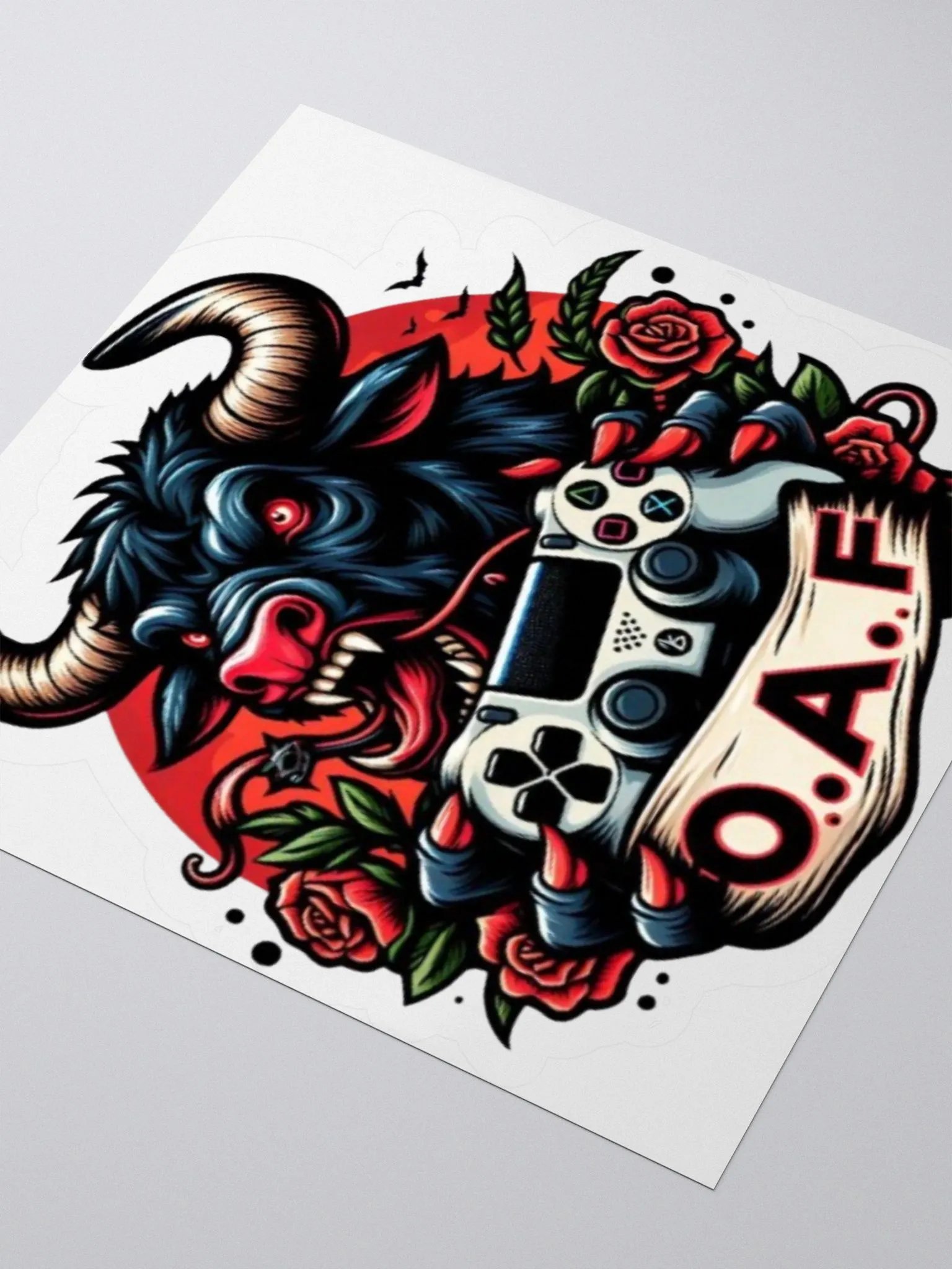 OAF TattedOx Stickers product image (8)