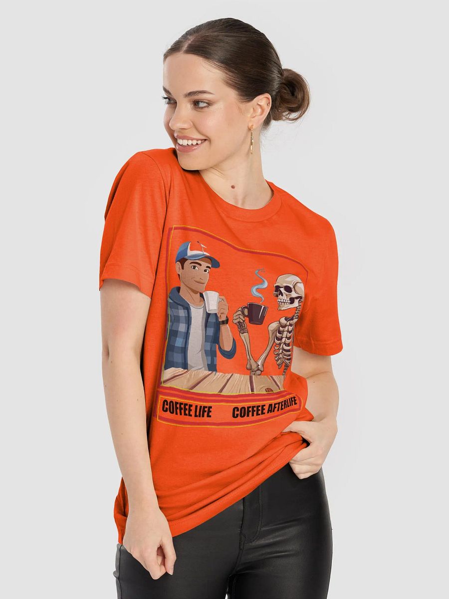 Coffee Life VS Afterlife T-Shirt product image (80)