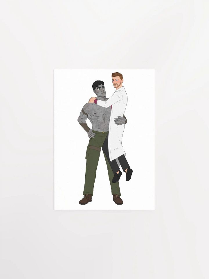 Ogres and other Dating Dilemmas - Troy and Sean print product image (2)