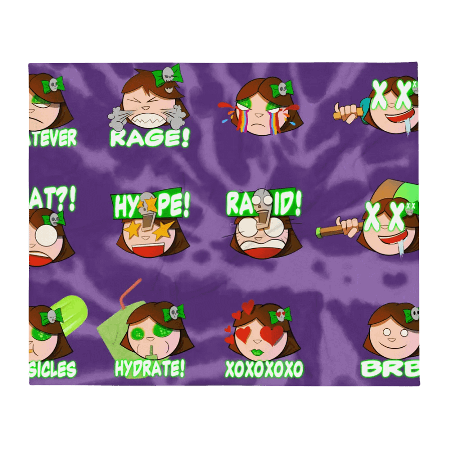 Emote Throw Blanket product image (13)