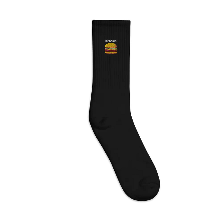 Cheeseburger Delight Crew Socks product image (1)