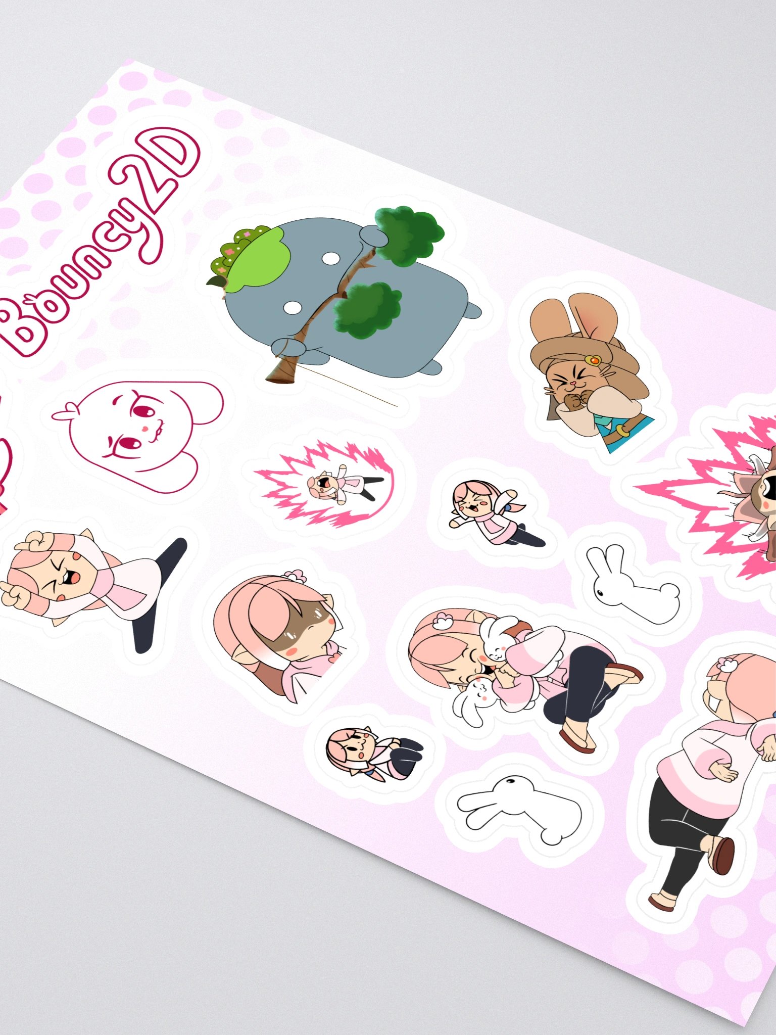 Bouncy2D Sticker Set #3 product image (2)