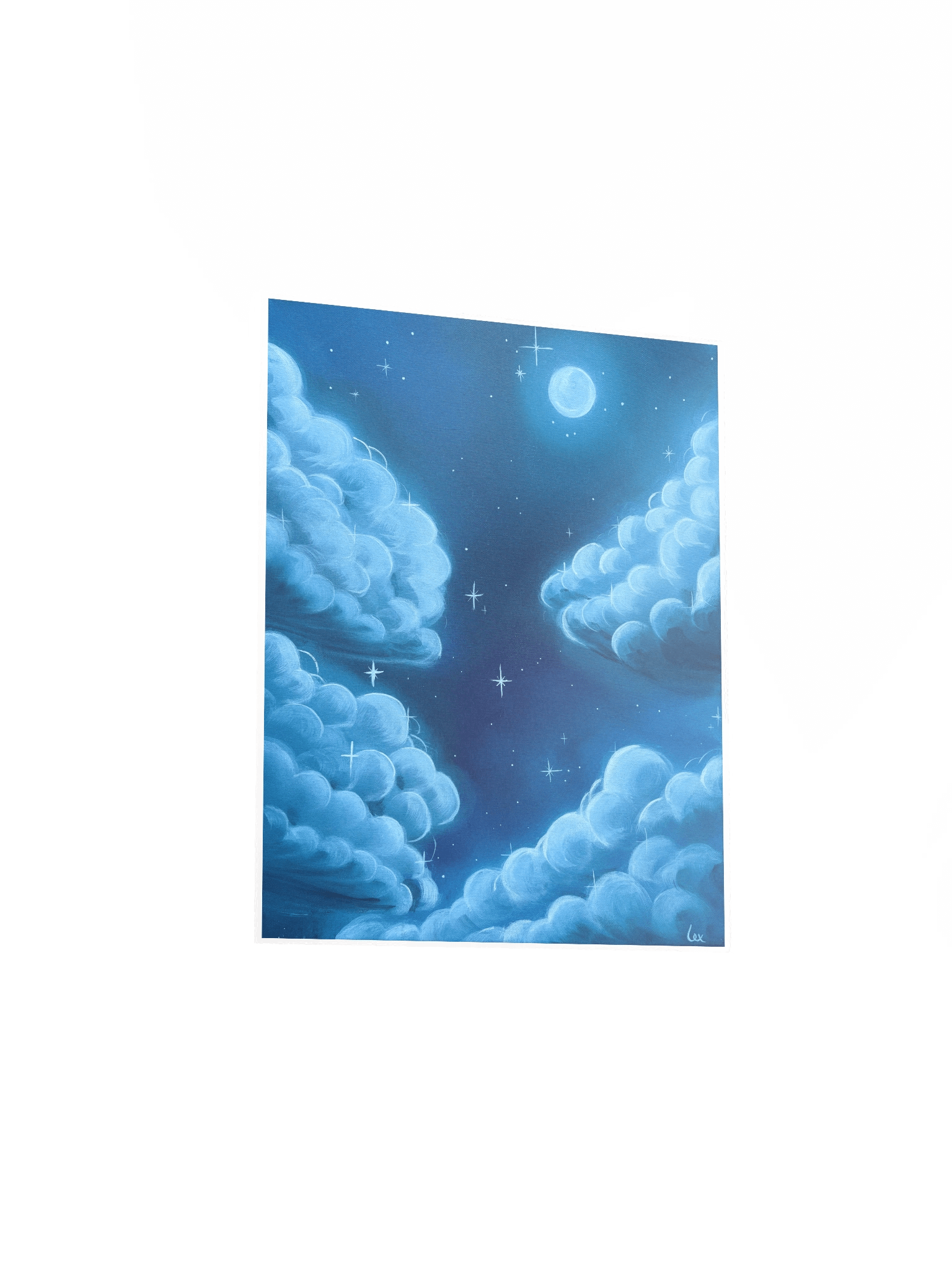 Full Moon Glow Matte Poster product image (3)