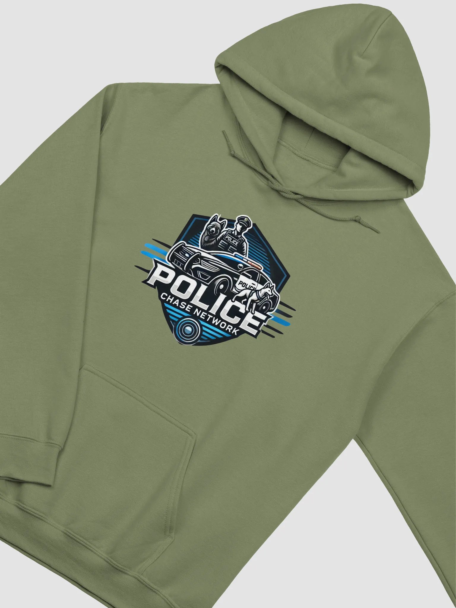 🚓 Police Chase Network K9 Logo Hoodie product image (13)
