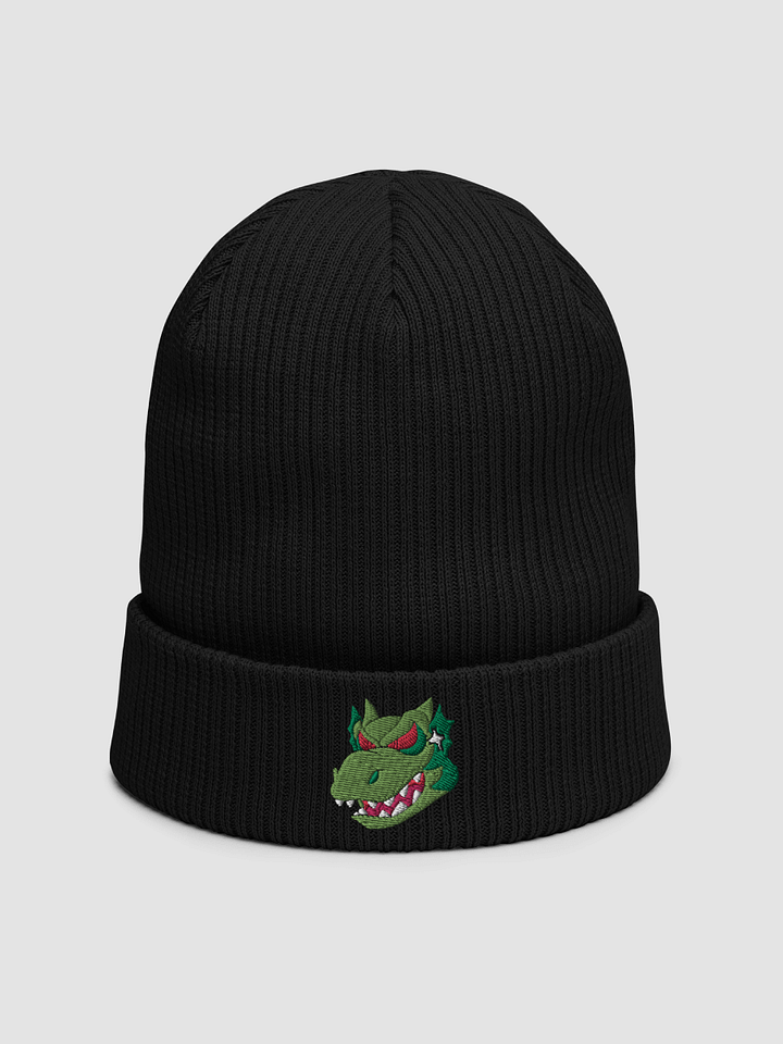 Angry Green Dragon Beechfield Ribbed Beanie product image (1)