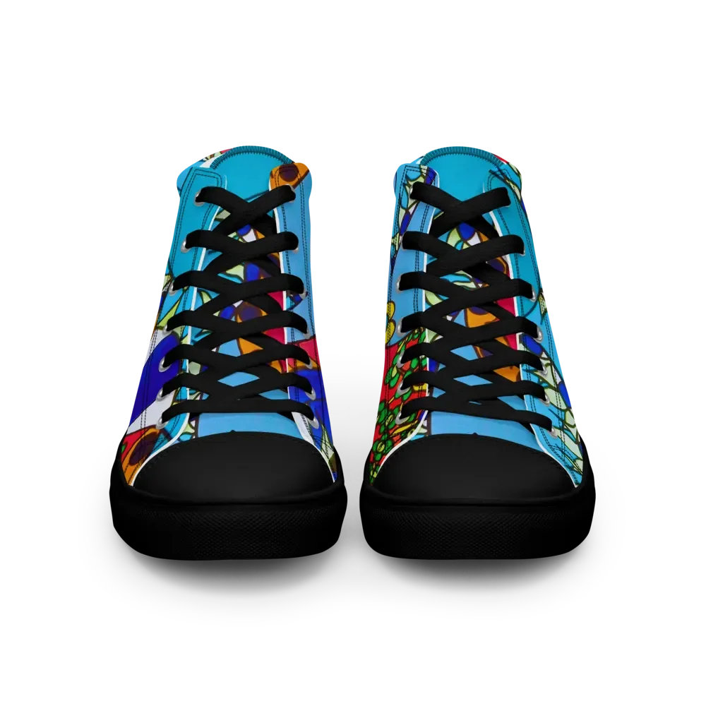 Women's Whimsical Eyes High Tops product image (4)