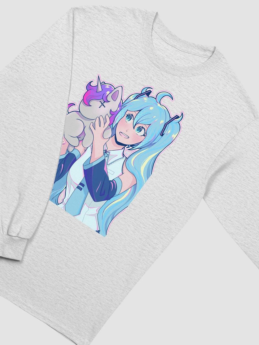 Unicorn logo + Miku Long Sleeve T-Shirt product image (3)