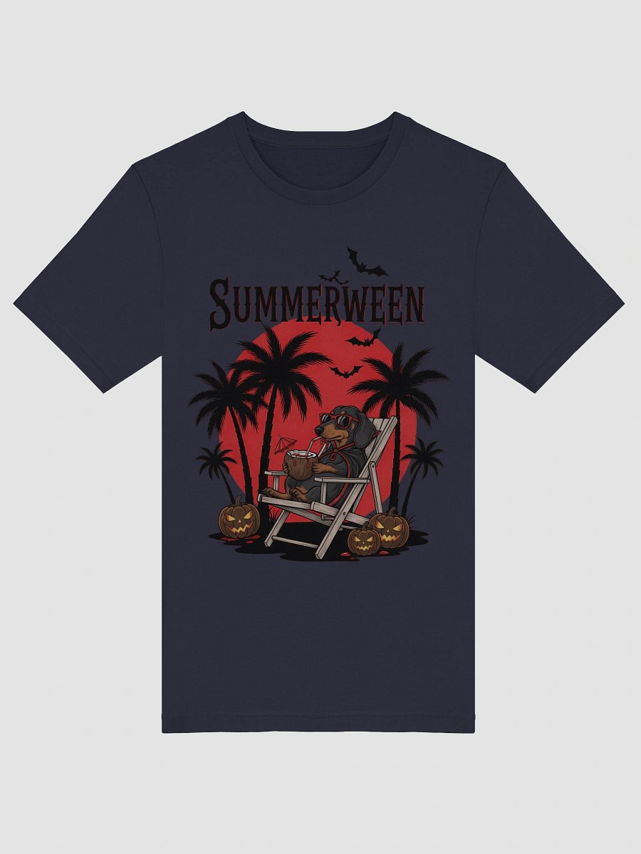 Summerween Vampire Dachshund T-Shirt product image (5)