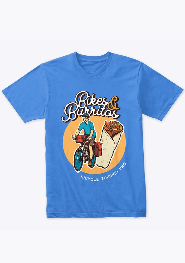 Bikes & Burritos: T-shirt product image (1)