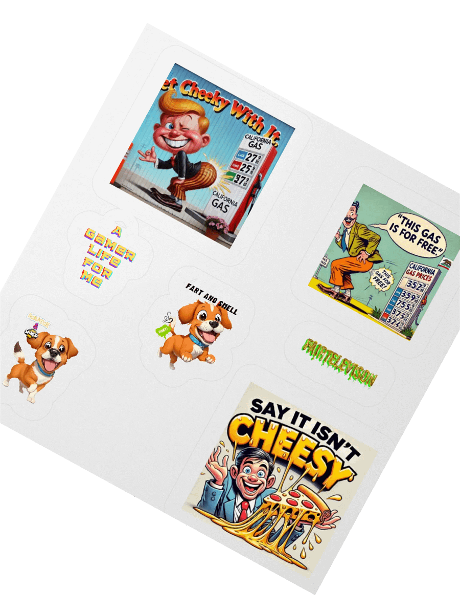 Whimsical Vintage Sticker Collection product image (4)