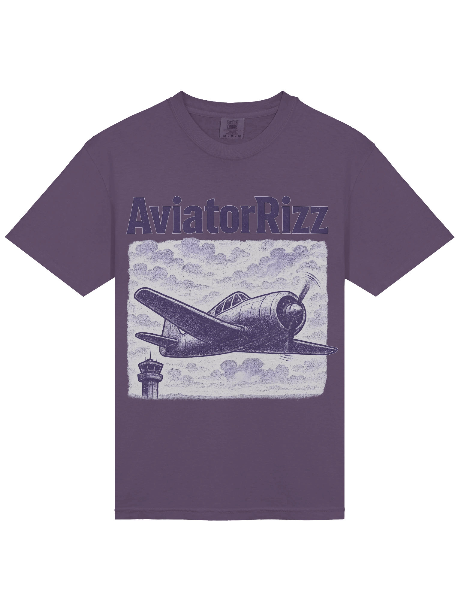 Skyward Sketch Aviator T-Shirt product image (3)