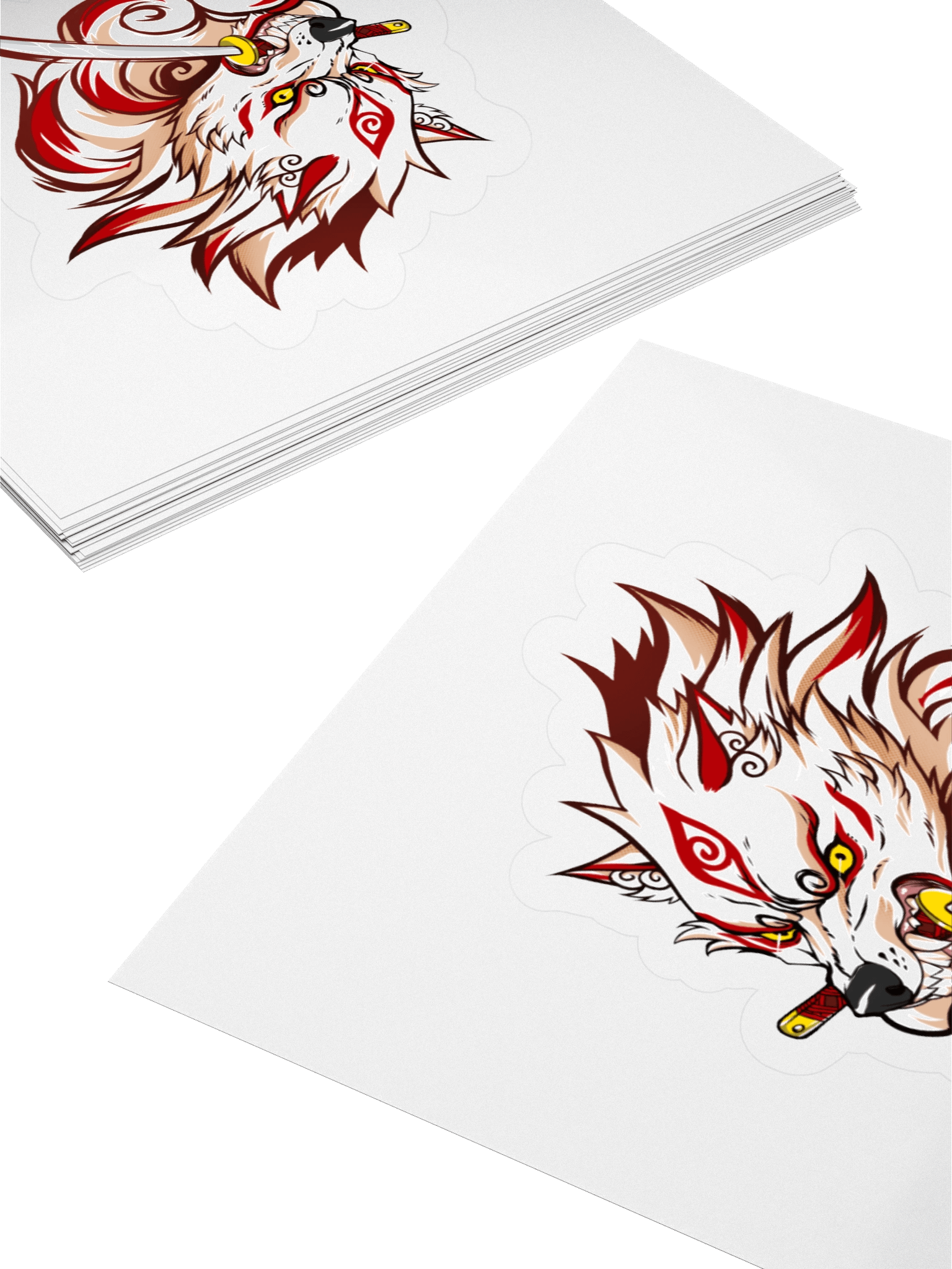 Ookami no Ken sticker product image (10)