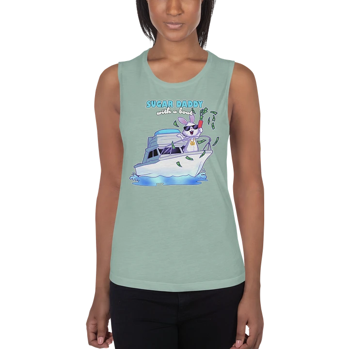 Sugar Daddy With A Boat Women's Tank product image (1)