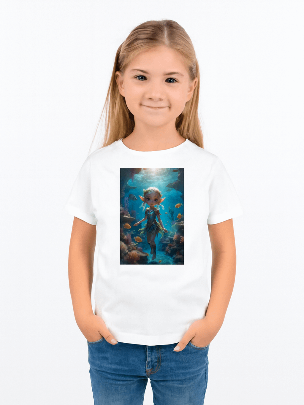 Underwater Fairy Fantasy Youth T-Shirt product image (1)