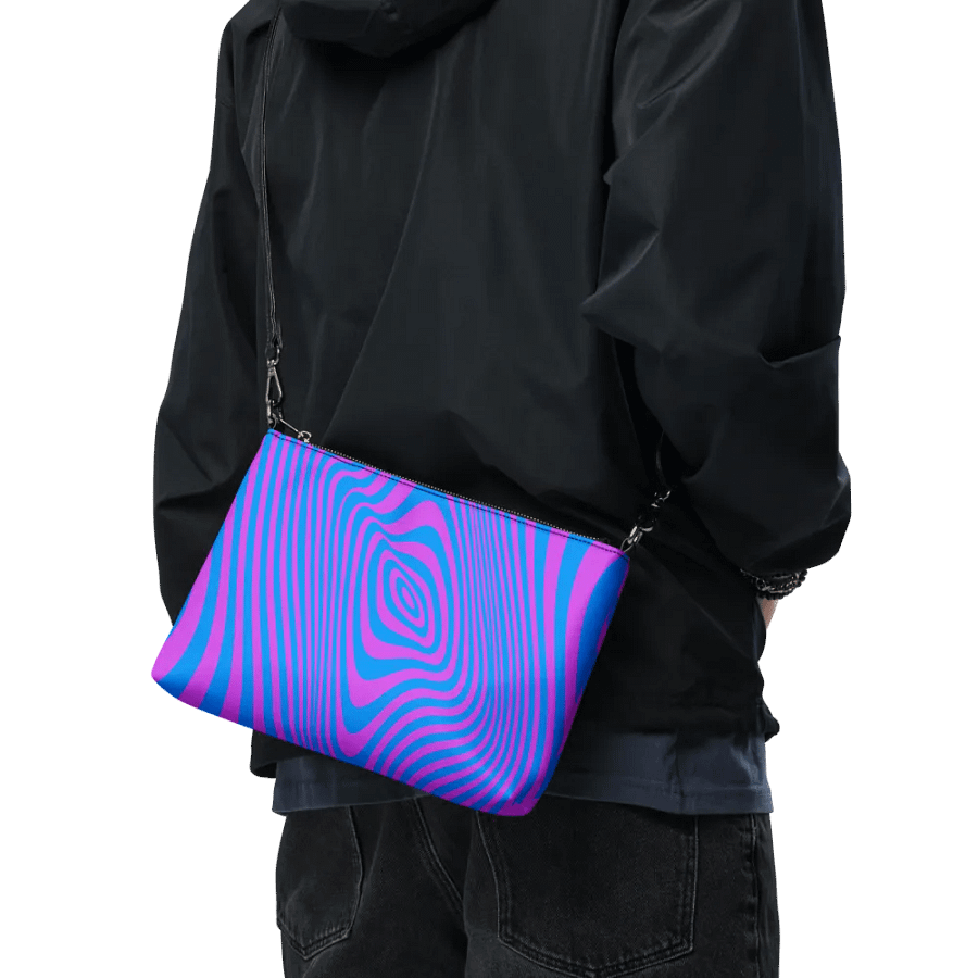 Ripple Effect Crossbody: A Dynamic Accessory for Chic arty ladies product image (9)
