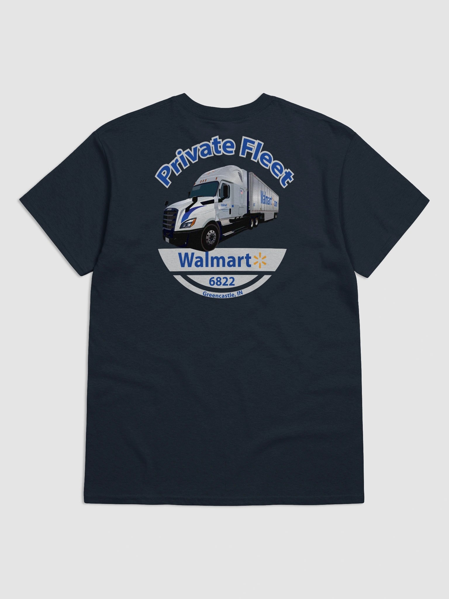 6822 Greencastle Walmart Private Fleet tshirt product image (1)