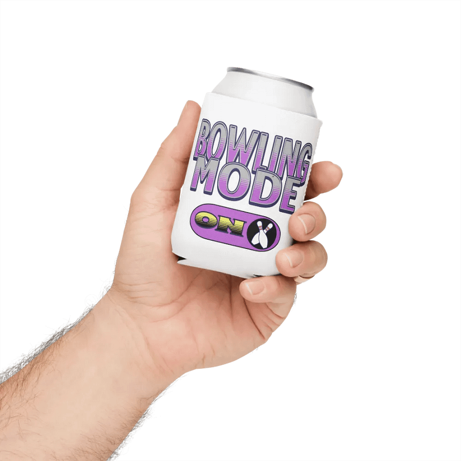 Bowling Mode On Can Cooler - Keep Your Drink Cool! product image (4)