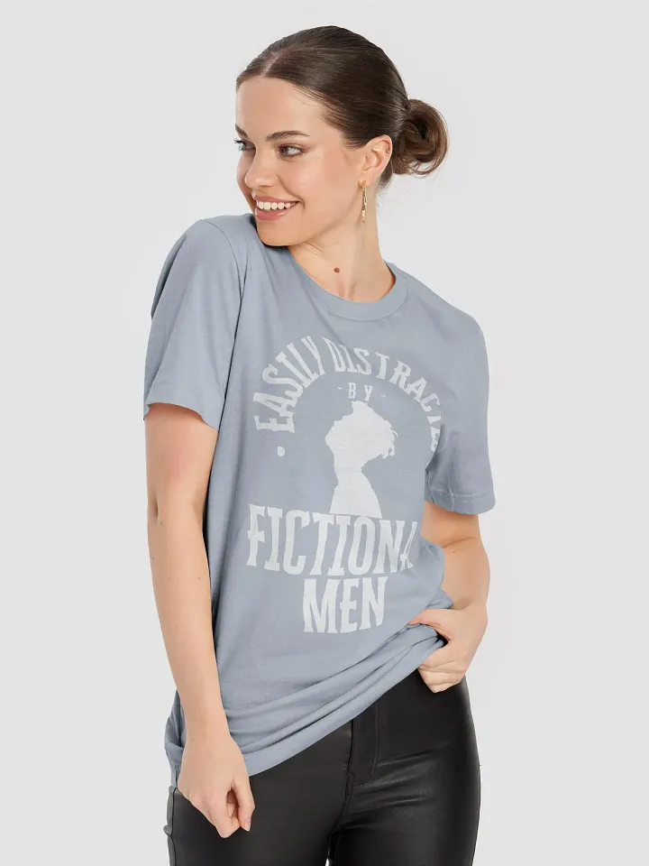 Easily Distracted by Fictional Men shirt White product image (31)