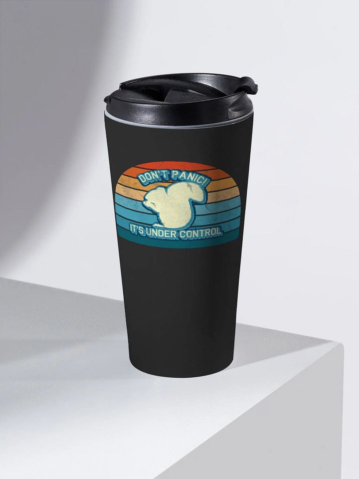 Retro Waffles - Panic Travel Mug product image (2)