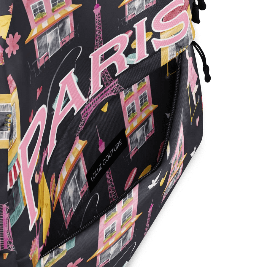 'La Vie Parisienne' All-Over Printed Backpack product image (4)