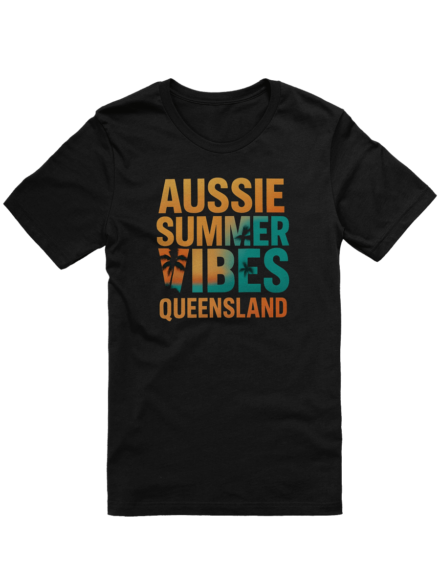 Aussie Summer Vibes Queensland Bella Canvas Unisex Tee product image (1)