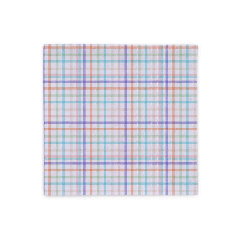 Spring Plaid Pillow Case product image (1)