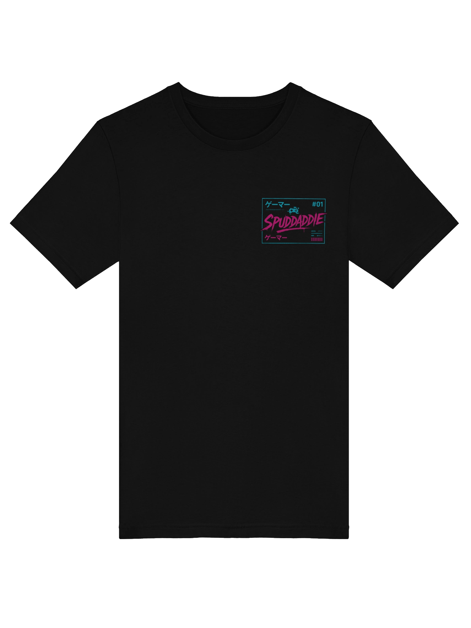 #01 SPUDDADDIE // Neon Override T-Shirt product image (5)